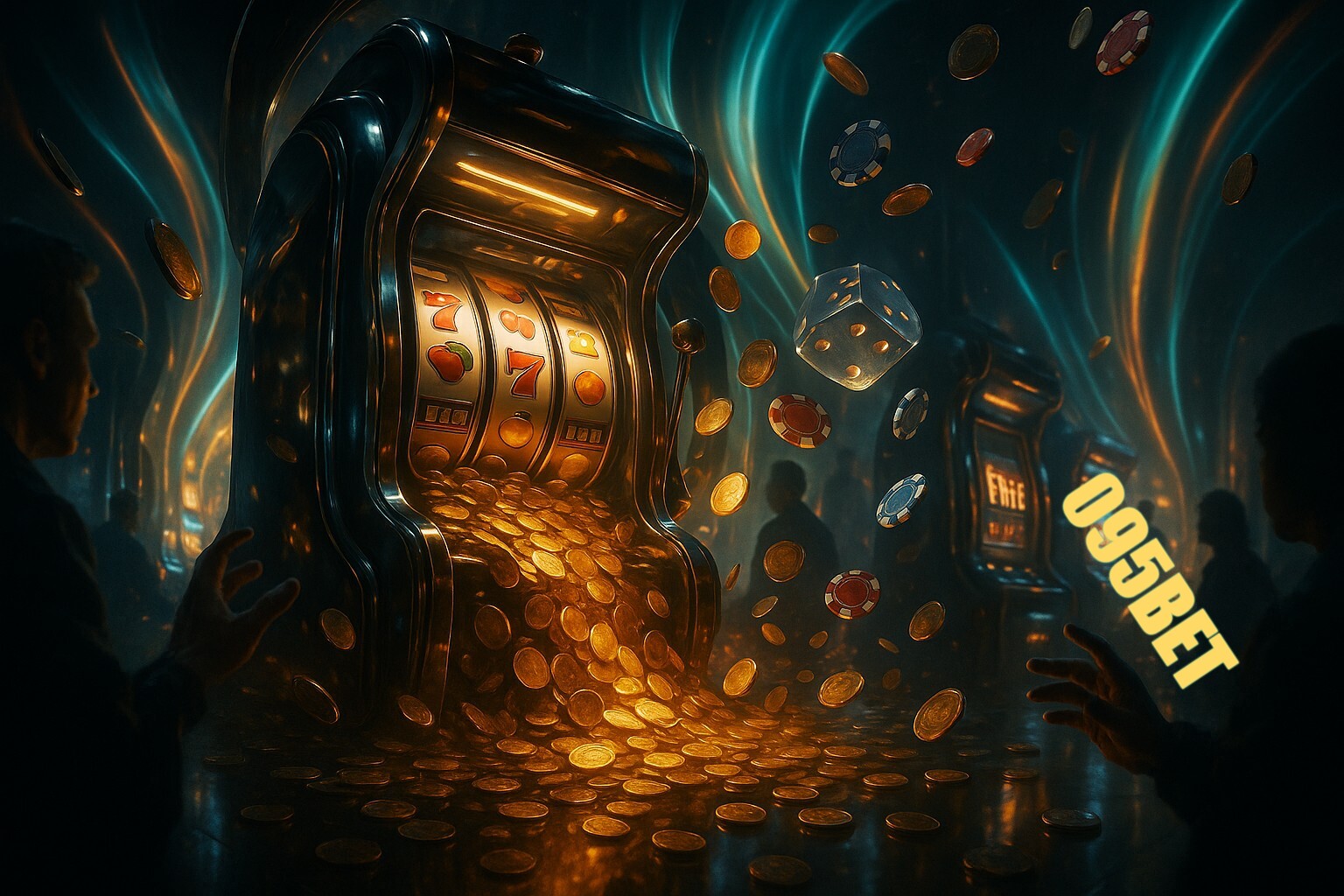 Diversos jogos de caça-níqueis